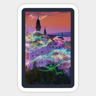 Rainbow Castle Sticker